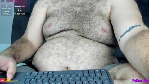 bigbearr online show from April 6, 7:14 pm