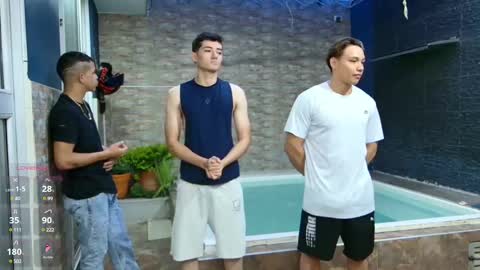 Snapshot of boysgang_sex chatting on February 13, 11:28 am Angelo Mark Fernando Taylor online show from February 13, 11:28 am