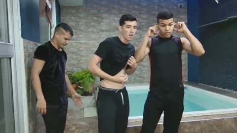 Snapshot of boysgang_sex chatting on February 14, 11:31 am Angelo Mark Fernando Taylor online show from February 14, 11:31 am