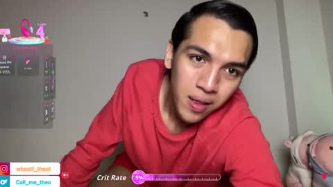 Snapshot of call_me_theo chatting on October 14, 12:12 pm Mateo online show from October 14, 12:12 pm