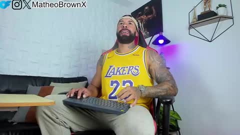 Matheo Brown online show from October 15, 6:48 pm