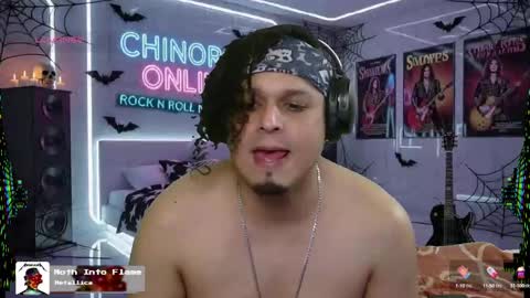 Snapshot of chinoroz chatting on October 25, 9:55 am Enrique online show from October 25, 9:55 am