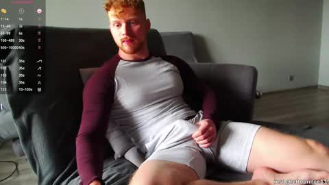 Snapshot of chris_boy37 chatting on March 7, 9:18 am redhead thief of sausages and hearts online show from March 7, 9:18 am