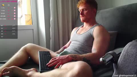 Snapshot of chris_boy37 chatting on February 14, 8:52 am redhead thief of sausages and hearts online show from February 14, 8:52 am