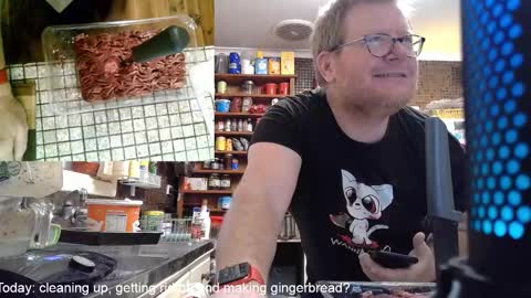 Snapshot of cookieliquor chatting on January 4, 7:55 am Cookie - I do cooking streams occasionally. Next stream online show from January 4, 7:55 am