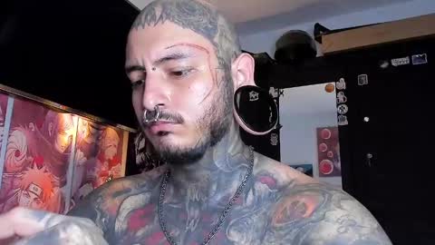 Snapshot of death_ink666 chatting on January 8, 7:24 pm online show from January 8, 7:24 pm
