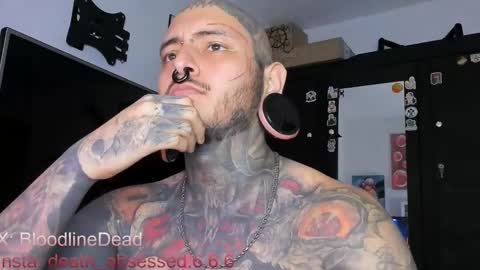 Snapshot of death_ink666 chatting on March 11, 7:03 pm online show from March 11, 7:03 pm