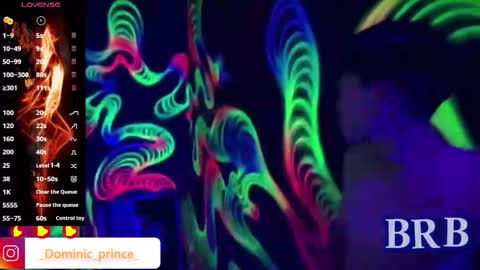 DOMINIC PRINCE   online show from December 15, 7:11 pm