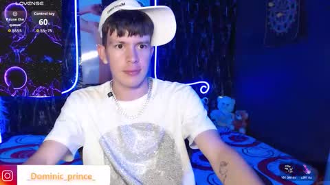 DOMINIC PRINCE   online show from March 14, 9:55 pm