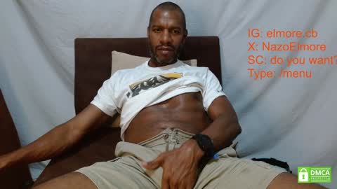 Snapshot of elmorenazogt chatting on December 8, 2:28 am My name is Elmore. Please say hello I like to chat with you. If you have requests or dirty talk please use tip online show from December 8, 2:28 am