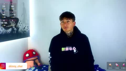 Snapshot of estebanchar_ chatting on February 13, 12:00 pm Esteban independent model online show from February 13, 12:00 pm