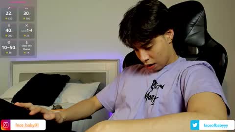 faceofbabyyy online show from January 14, 5:01 am