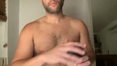 Snapshot of fuckyeahcoach chatting on October 9, 10:31 am Muscle Bear Jock in Training online show from October 9, 10:31 am