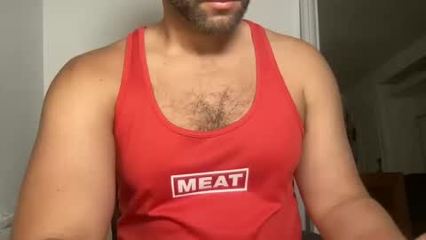 Snapshot of fuckyeahcoach chatting on October 13, 10:38 pm Muscle Bear Jock in Training online show from October 13, 10:38 pm