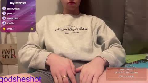 godsheshot online show from January 11, 5:44 am