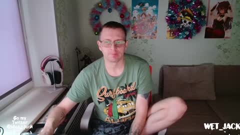 Snapshot of hlestus chatting on January 2, 7:01 am Wet Jack online show from January 2, 7:01 am