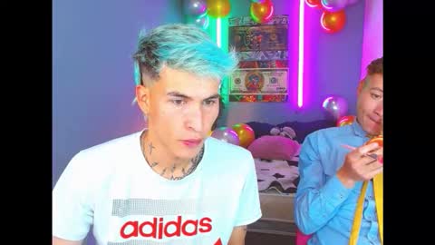 Snapshot of latin_boysxxx_ chatting on October 19, 10:24 pm SANTI  AND JORDAN online show from October 19, 10:24 pm