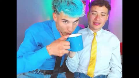 Snapshot of latin_boysxxx_ chatting on October 13, 3:56 am SANTI  AND JORDAN online show from October 13, 3:56 am