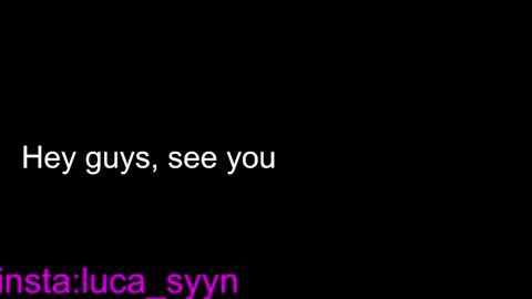 Snapshot of luca_syn chatting on September 27, 6:06 pm Luca S online show from September 27, 6:06 pm