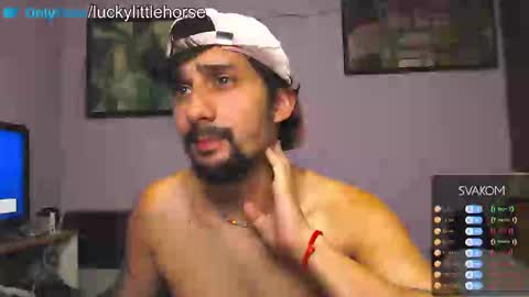 Snapshot of lucky_littlehorse77 chatting on February 20, 2:46 pm Luca Lucky online show from February 20, 2:46 pm