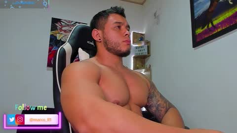 Snapshot of marco_diaz1 chatting on October 11, 1:42 am Marco Diaz online show from October 11, 1:42 am