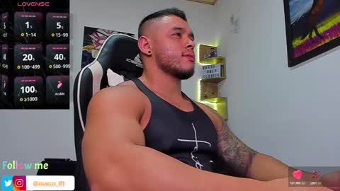 Snapshot of marco_diaz1 chatting on March 1, 10:21 pm Marco Diaz online show from March 1, 10:21 pm