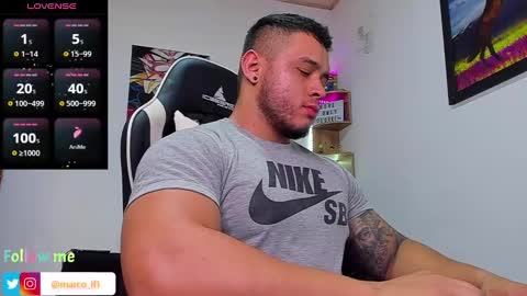 Snapshot of marco_diaz1 chatting on January 25, 10:18 pm Marco Diaz online show from January 25, 10:18 pm