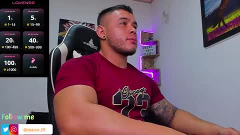 Snapshot of marco_diaz1 chatting on February 10, 11:45 pm Marco Diaz online show from February 10, 11:45 pm