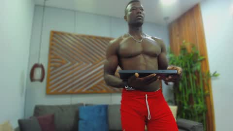Snapshot of marcusblack_ chatting on February 2, 11:30 am Marcusssss online show from February 2, 11:30 am