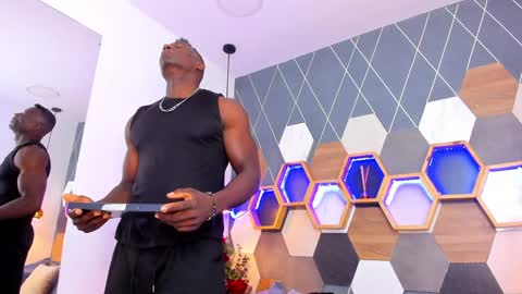 Snapshot of marcusblack_ chatting on January 8, 11:43 am Marcusssss online show from January 8, 11:43 am