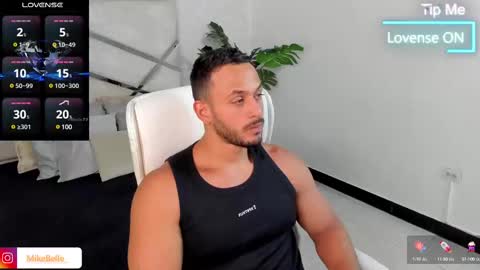Snapshot of mike_belle chatting on March 12, 8:31 pm Mike Belle online show from March 12, 8:31 pm