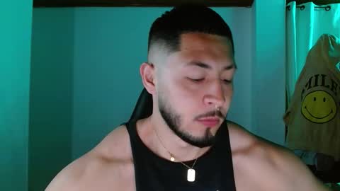 Snapshot of muscle_cock32 chatting on September 22, 7:52 am David Big online show from September 22, 7:52 am