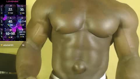 Snapshot of musclegodsammy23 chatting on March 9, 1:25 am musclegod23 online show from March 9, 1:25 am