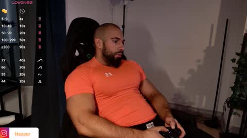 Snapshot of musculusx chatting on October 16, 2:25 pm Musculus online show from October 16, 2:25 pm