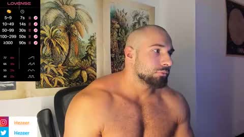 Snapshot of musculusx chatting on January 20, 7:25 am Musculus online show from January 20, 7:25 am