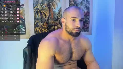 Snapshot of musculusx chatting on January 4, 2:04 pm Musculus online show from January 4, 2:04 pm