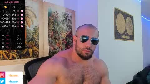 Snapshot of musculusx chatting on January 31, 3:30 am Musculus online show from January 31, 3:30 am