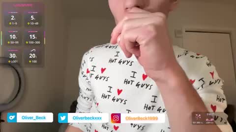 Oliver Beck online show from January 15, 7:38 pm