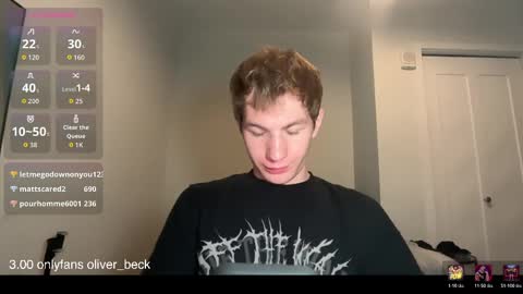 Oliver Beck online show from May 15, 2:31 am