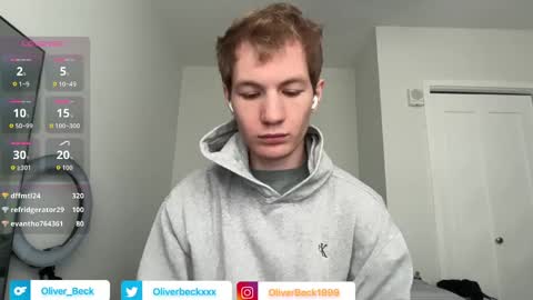 Oliver Beck online show from April 29, 6:58 pm
