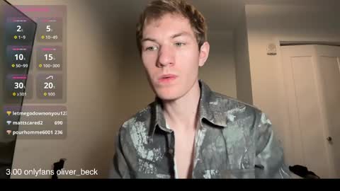 Oliver Beck online show from May 16, 2:53 am
