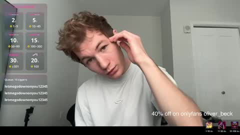 Oliver Beck online show from May 11, 6:27 pm