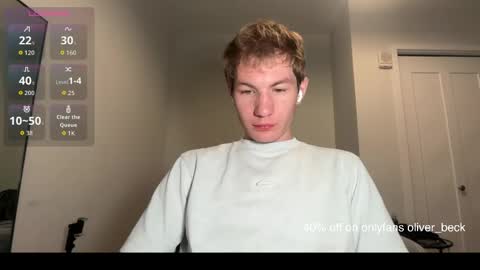 Oliver Beck online show from May 10, 2:02 am