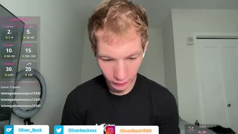 Oliver Beck online show from April 25, 6:49 pm