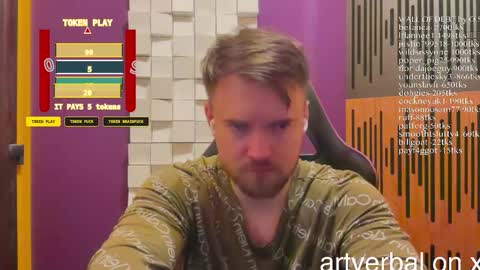 Oscar Steel Savage online show from January 13, 10:25 pm