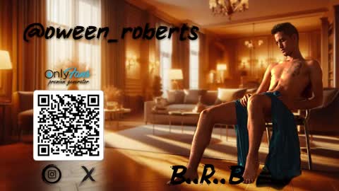 Snapshot of oween_roberts chatting on March 9, 2:43 pm Oween online show from March 9, 2:43 pm