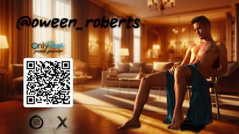 Snapshot of oween_roberts chatting on December 30, 3:35 pm Oween online show from December 30, 3:35 pm