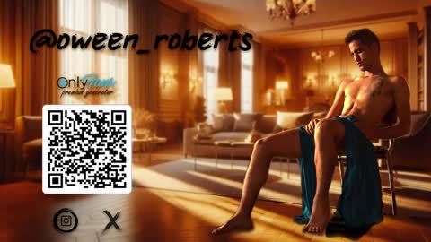 Snapshot of oween_roberts chatting on December 6, 1:44 pm Oween online show from December 6, 1:44 pm
