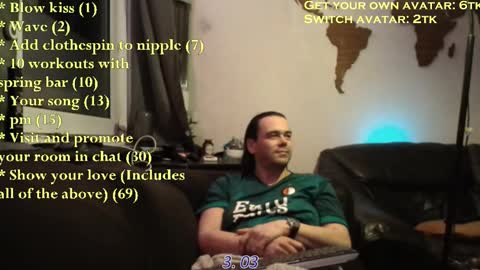 Chris online show from March 17, 7:38 pm