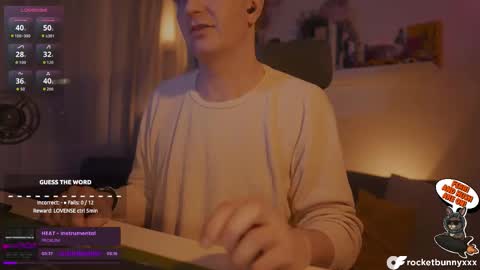 Rocket Bunny online show from February 19, 9:55 pm